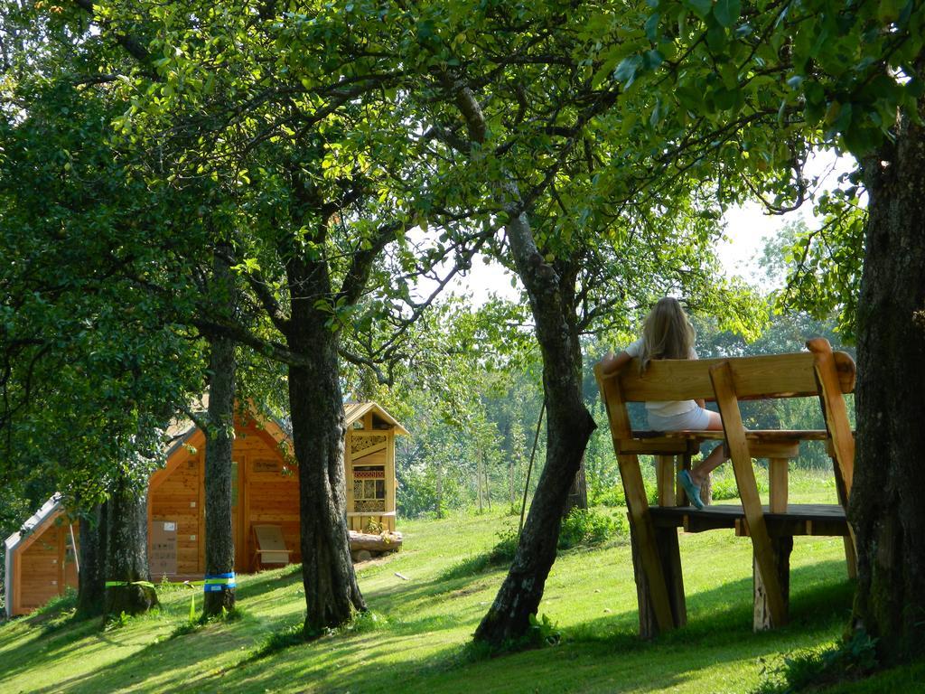 Glamping Organic Farm Slibar Villa Tržič Exterior foto