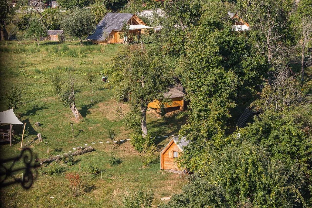 Glamping Organic Farm Slibar Villa Tržič Exterior foto