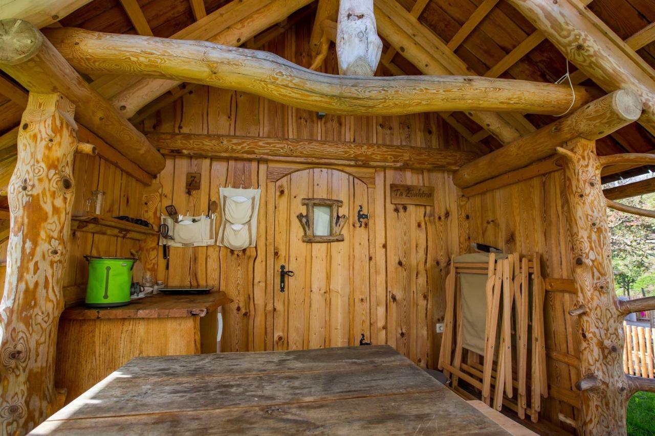 Glamping Organic Farm Slibar Villa Tržič Exterior foto