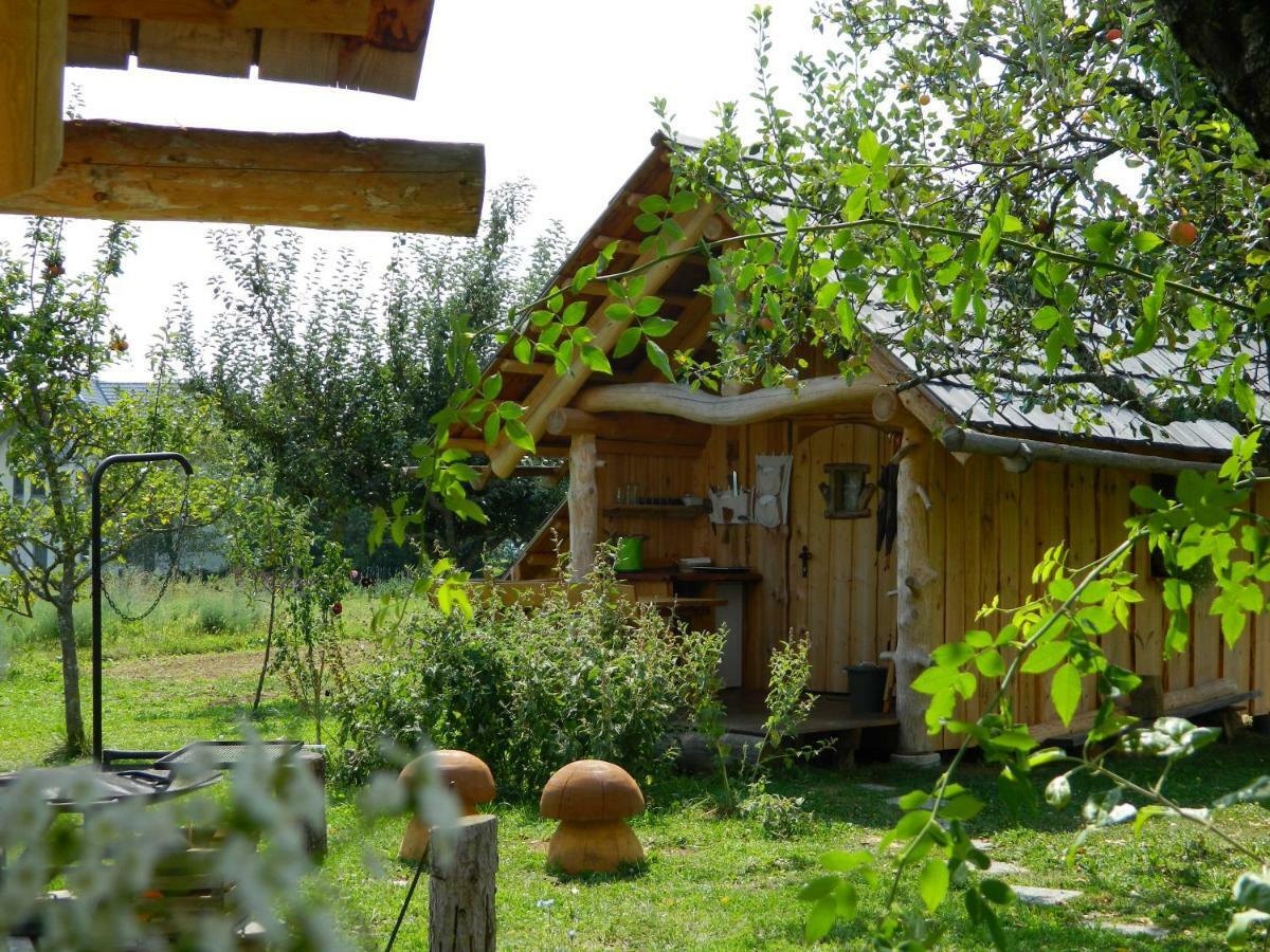 Glamping Organic Farm Slibar Villa Tržič Exterior foto